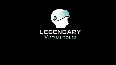 Legendary Virtual Studios adobe illustrator brand stationery branding graphic design logo vector