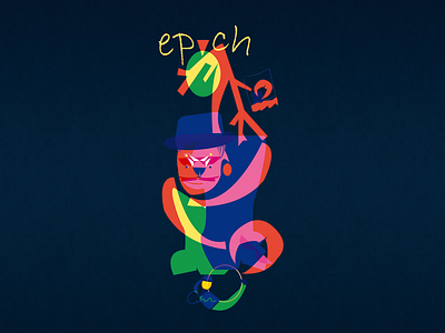 EPOCH albumcover artwork branding cihanozden creativity design graphic design illustration illustrator i̇l music vector vector art