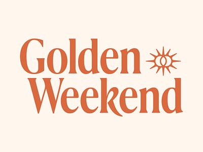 A golden weekend