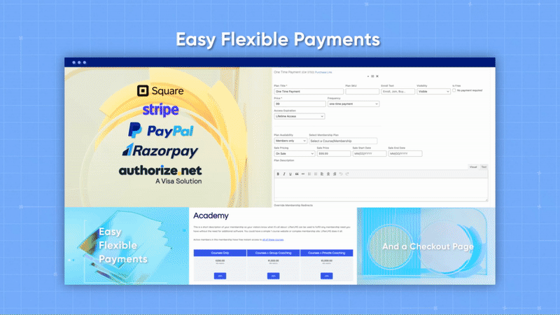 Checkout and Payment Page Motion Video 2d advertising animation branding checkout clip amination design graphic design intro intro video marketing video motion motion design motion graphics payment product motion promotional video ui uiux video