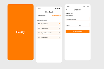 A Card Checkout Page - #DailyUI checkout design illustration mobile ui mobileapp ui ux