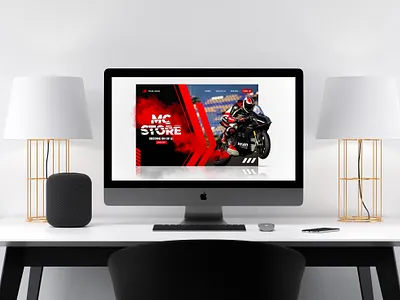 Motorcycle E-Mail Newsletter Concept Design branding clean concept design email email template mail ui ui design