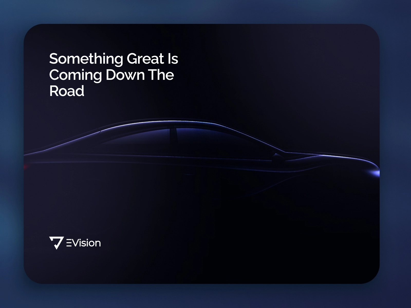 EVision concept design ui ux