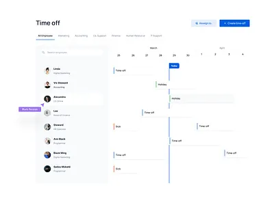 Time off | Firm's vacation calendar webpage UX annual holiday planner company calendar creative crm day off design event details holiday information notification pto calendar savina designer savina valeria product designer time off time off calendar uidesign ux uxdesign vacation calendar vacation schedule website