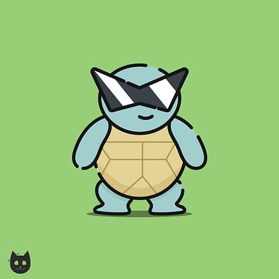 Squirtle Squad pokemon squirtle vector