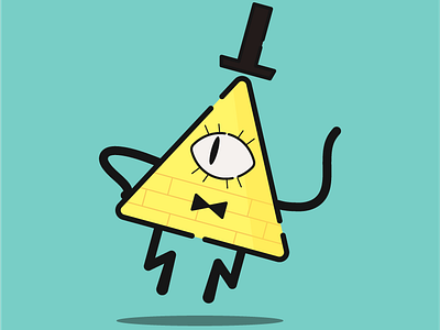 Bill Cipher billcipher cartoon gravity falls vector