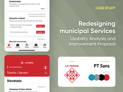 Redesign of online municipal services colorpalette design designprocess figma identity mobilefriendly municipalservices redesign responsivewebdesign ui userexperience