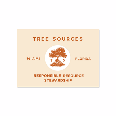TREE SOURCES artwork branding design digital graphic design illustration label logo