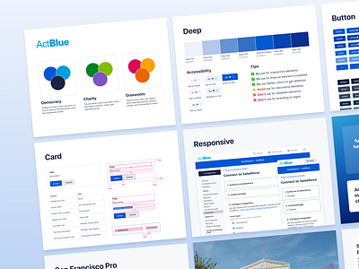 Nonprofit Design System design design system figma interface nonprofit style guide web app