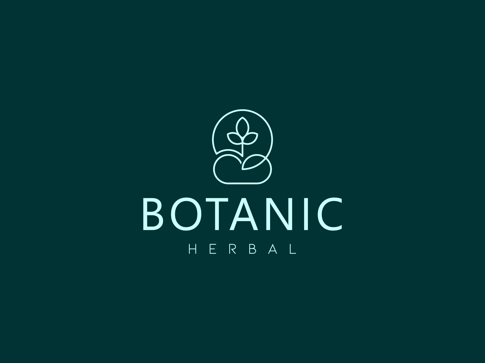 Botanic Logo, Branding, Symbol, Monogram, Letter Mark B + Plant by Md ...