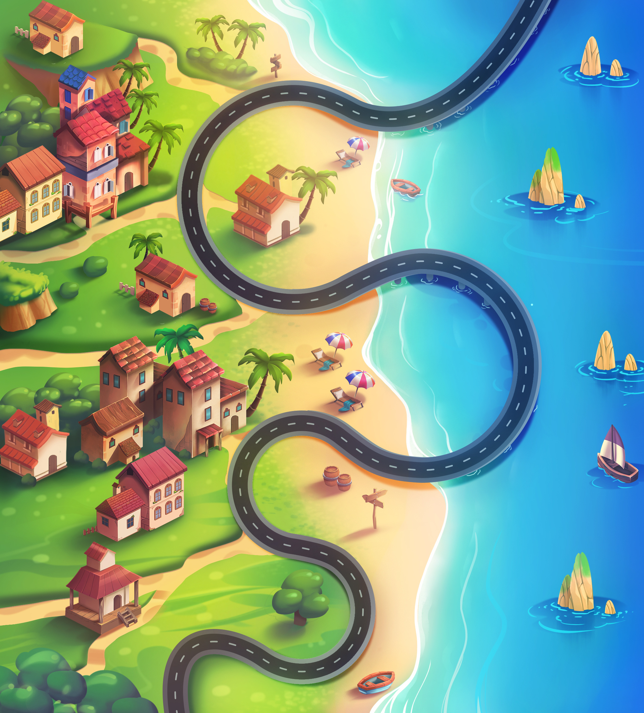 Trace Game Project 2dart drawings educationalgames illustration ipadgames photoshop ui