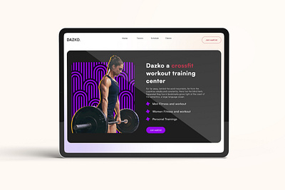 Dazko redesign (section view) design graphic design ui uiux ux