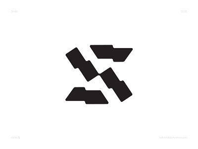 S mark branding design icon letter logo designer mark modern monogram s vector