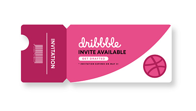 1 Dribbble invitation 1 dribbble invitation design graphic design invitation invite