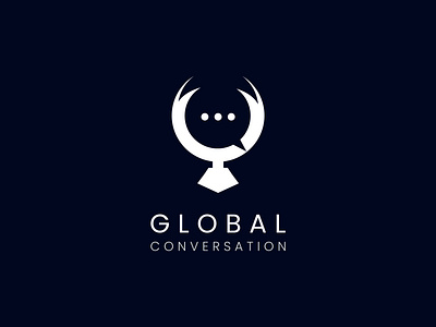 Global conversation logo design.Chat with global icon app apps logo branding chat chating conversation design global global chat globe gradient logo illustration logo logo design massage ui vector