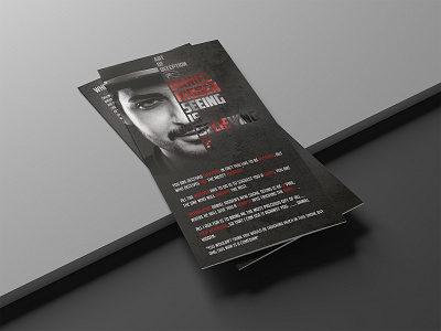 Flyer Design for Hidden 2d 2d art brand branding brochure brochure design creative design digital digital art flyer flyer design graphic design identity branding marketing modern printing