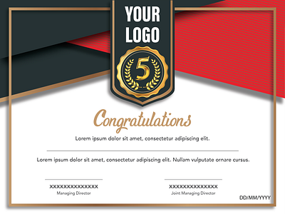 Certificate Design design graphic design illustration vector