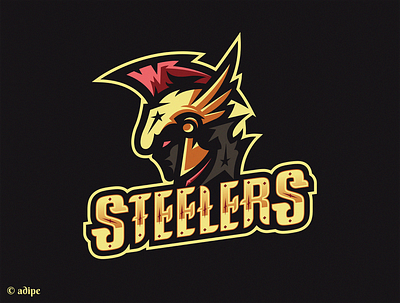 Steelers Esport - Mascot Logo Design branding design graphic design illustration logo logodesign mascot vector