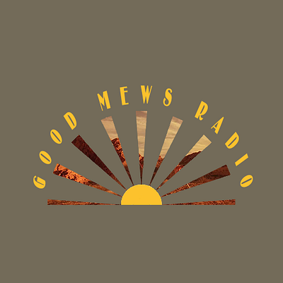 Good Mews Radio Logo branding graphic design logo typo typography