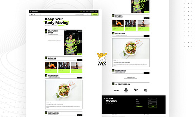 Wix Minimal Design Website(Blog) agency business company entrepe entrepreneur fiverr graphic design upwork web design web development wix wix ecommerce wix user interface wix website