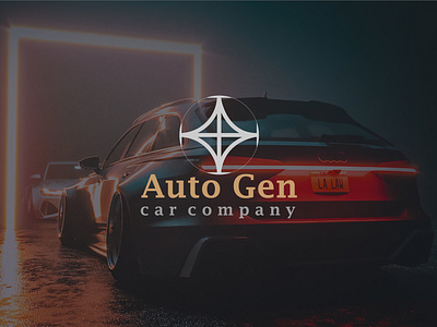 Auto Gen Briand Identity, Logo Design ads design advertising branding carlogo corporate design graphic design logo logodesign