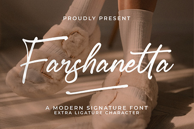 Farshanetta - Modern Signature Font set