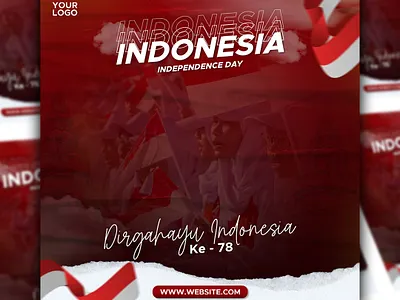 Indonesia Independece Day Design Inspiration 17 agustus adobe photoshop branding design flyer flyer design flyer inspiration graphic design illustration indonesia indonesia culture indonesian instagram instagram post poster design social media social media design