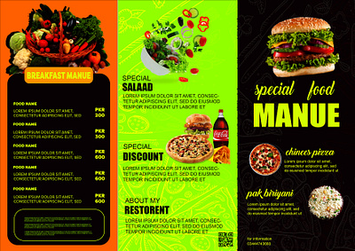 brochure food manue bussiness card bussiness flyer creative poster design flyer illustration logo pamphlets poster