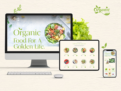Organic Food - Shop - Website creative agency creative website figma landing page organic food organic food landing page organic food website shopify shopify themes template monster ui design ux design ux trends website website design website design company website designer wordpress web design