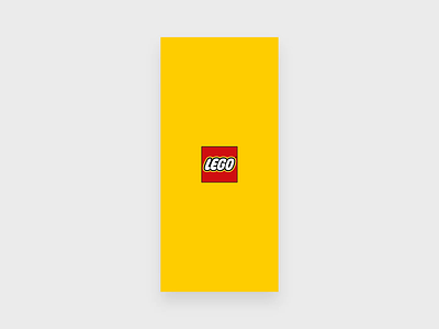 Lego App Concept app branding clean design ecommerce flat illustration lego logo mobile mobile design ui ux