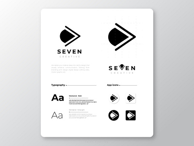 Seven Logo Design branding graphic design logo