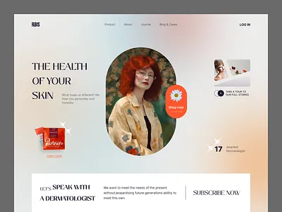 Cosmetics - Web design beauty clean cosmetics cosmetology home page landingpage makeup modern online shop shop skin skin care skincare style uiux web design webdesgin website design