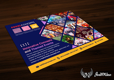 Focal Concepts 2022 | Advertisement Design flyer focal concepts graphic design illustration jonwkhoo magazine poster