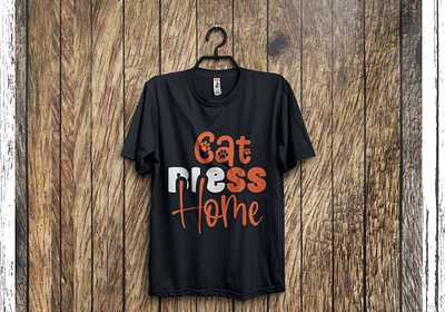 Cat Lover T-shirt Design apparel cat design dribbble graphic design graphicdesign