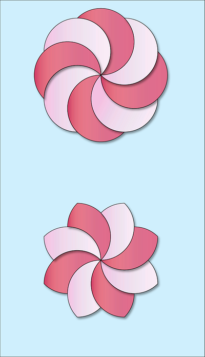 Swirl Candy Design graphic design illustration