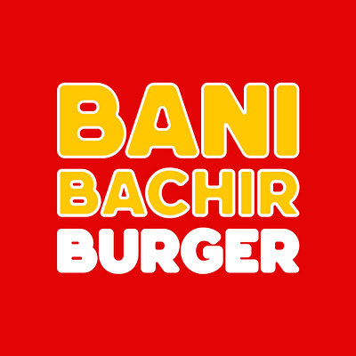 Logo Bani Bachir Burger design logo