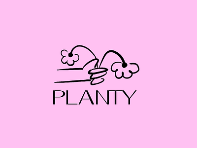 Planty logo | hey.key Design branding design graphic design illustration logo typography vector
