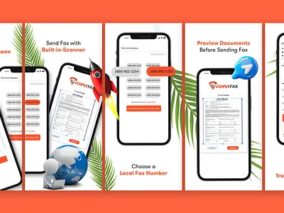 App Screenshots design