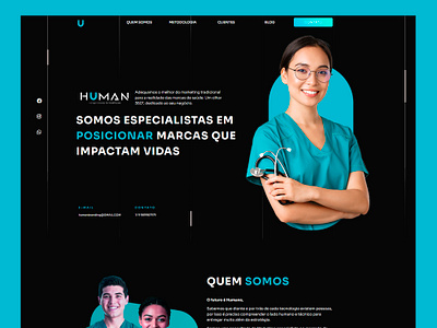 Web Site - Human landing landing page medic