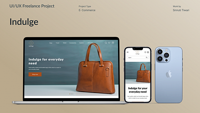 Freelance E-commerce project design e commerce freelance ui ux