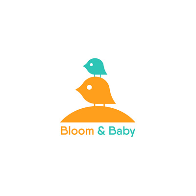 Daily Logo Challenge | Day 46 | Bloom & Baby design graphic design illustration logo vector