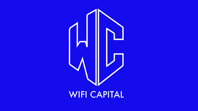 WIFI CAPITAL-Animation logo branding design diseño gráfico graphic design illustration logo typography vector