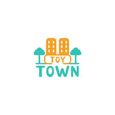 Daily Logo Challenge | Day 49 | Toy Town design graphic design illustration logo vector