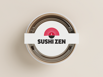 Sushi Zen Logo branding design logo vector