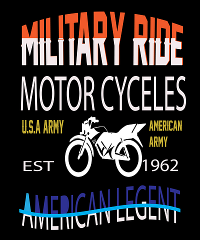 motor cycles t shirt design graphic design illustration typography vector