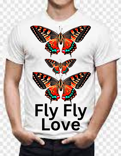 T-Shirt Design-Fly Fly Love. best selling t shirt branding t shirt classical t shirt hot selling t shirt love t shirt mens t shirt new t shirt nice t shirt smart t shirt stylish t shirt t shirt t shirt design t shirts top t shirt womens t shirt