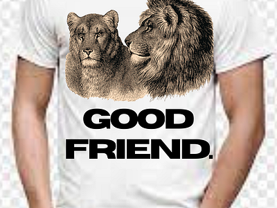 T-Shirt Design-Good Friend. best seller t shirt brand t shirt classical t shirt hot seller t shirt mens t shirt new t shirt nice t shirt smart t shirt stylish t shirt t shirt t shirt design t shirts top t shirt womens t shirt