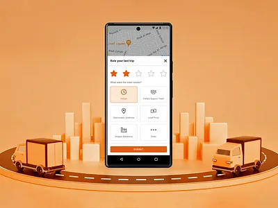 Trella: Post-Load Rating app marketplace rating review truck trucking