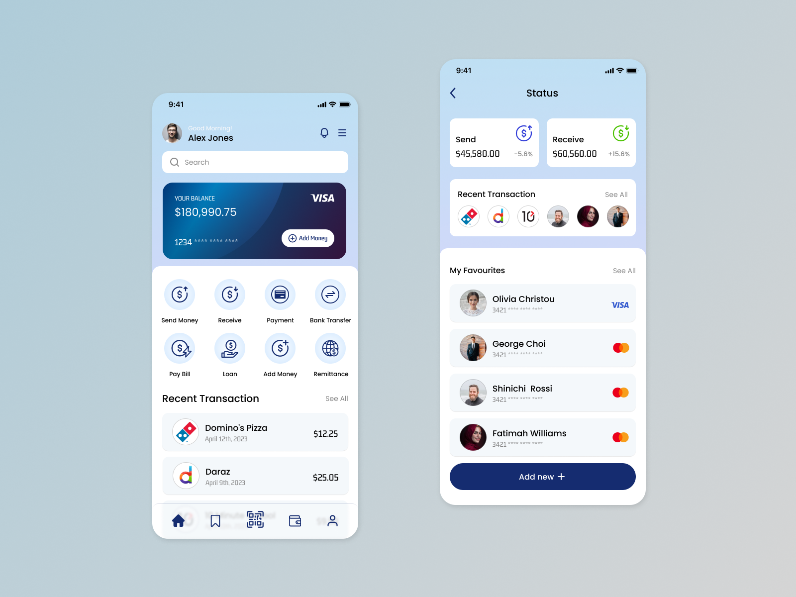 Mobile Banking App by Arif Ahmed on Dribbble