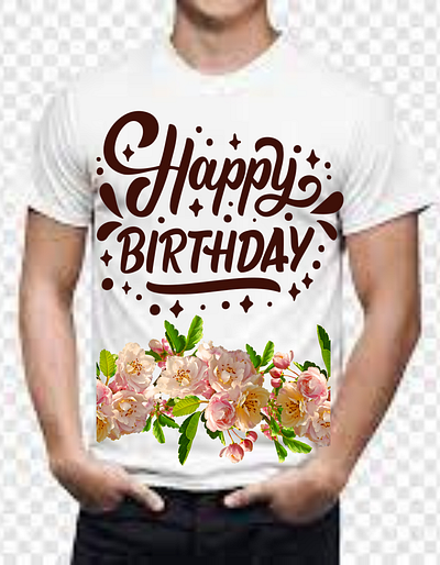 T-Shirt Design-Happy Birthday. best seller t shirt birthday t shirt brand t shirt classic t shirt hot seller t shirt mens t shirt new t shirt nice t shirt stylish t shirt t shirt t shirt design t shirts top t shirt womens t shirt